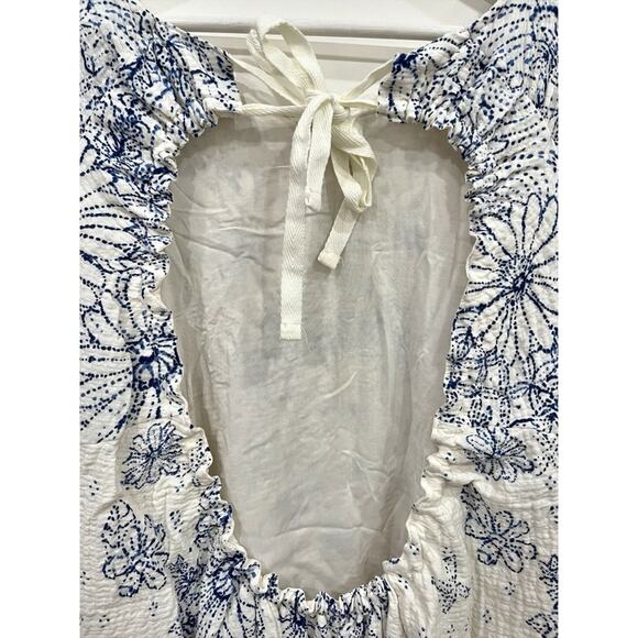 Free People | Pinwheel Oversized Floral Mini Dress Light Combo - Picture 14 of 16